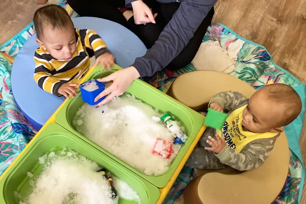 Sensory Play To Build Cognitive Connections